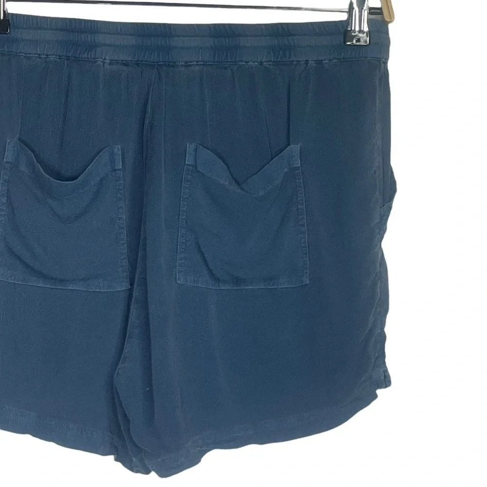 Anthropologie Hei Hei Small Blue Rayon Lightweight Cover Shorts